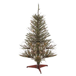 Northlight 3' Warsaw Twig Artificial Christmas Tree - Clear Lights - 1 of 2