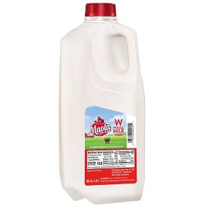 Maola Vitamin D Whole Milk - 0.5gal - 1 of 4