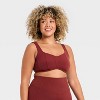 Women's Everyday Soft Light Support Corset Sports Bra - All In Motion™ - 4 of 4