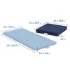 ECR4Kids SoftZone Folding Rainbow Rest Mats, 5-Piece - 2 of 4
