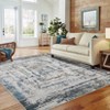 Nasitip Modern Abstract Area Rug,Machine Washable & Non-Slip, Soft Low Pile for Easy-Living Rooms - 2 of 4