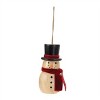 Wooden Snowman Ornament (Set of 12) - 3 of 4