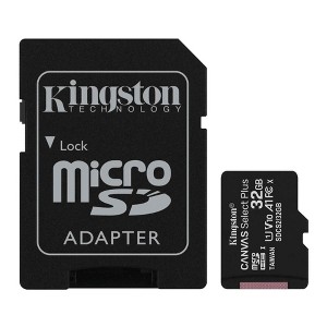 Kingston Canvas Select Plus 32GB UHS-I microSDHC Memory Card with SD Adapter - 1 of 3