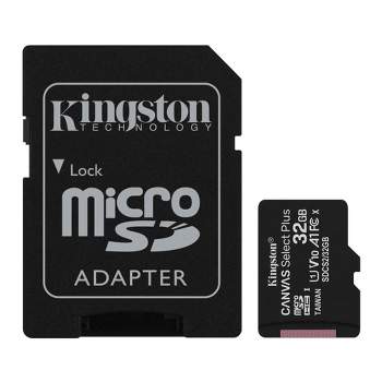 Kingston Canvas Select Plus 32GB UHS-I microSDHC Memory Card with SD Adapter