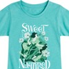 Girls' - Disney - Sweet Natured Fitted Short Sleeve Graphic T-Shirt - 2 of 4
