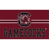 Evergreen NCAA South Carolina Gamecocks Embossed Mat Cross Hatch Indoor and Outdoor Doormat - 2 of 4