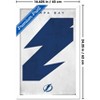 Trends International NHL Tampa Bay Lightning - Logo 25 Framed Wall Poster Prints - 3 of 4