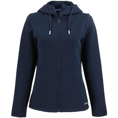 Cutter & Buck Roam Epic Comfort Recycled Womens Full Zip Hooded Jacket