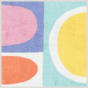 Amanti Art Pastel II by Wild Apple Portfolio Framed Canvas Wall Art - 1 of 4