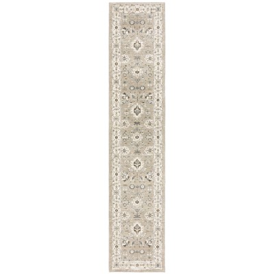 Oriental Weavers Andorra 8930L Beige/ Ivory Indoor Area Rug - 2'6" x 12'