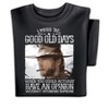 Collections Etc Clint Eastwood Good Old Days Short Sleeve Graphic T-Shirt - 4 of 4