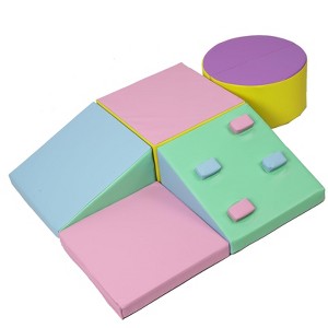 Foam Climbing Blocks for Toddlers, Waterproof Toddler Climbing Toys, Baby Jungle Gym Indoor Lightweight - 1 of 4