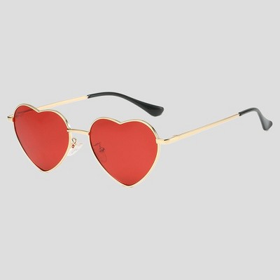 Anna-Kaci Women's Stylish Heart-Shaped Polarized Sunglasses UV400 Protection