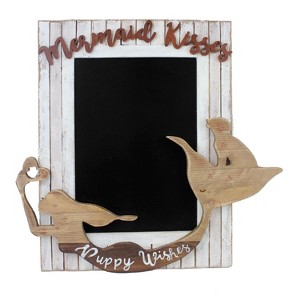 Beachcombers 19.5" Mermaid Kisses Chalkboard - 1 of 1