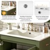 ChicFurnit 24/30/36 Inch Bathroom Vanity with Sink Retro Bathroom Storage Cabinet with Soft Close Door Ceramic Sink for Bathroom, 18.3"*24"*33.8" - 4 of 4