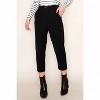 Women's Waist Band Button and Zipper Closer Pants - STACCATO - 2 of 4