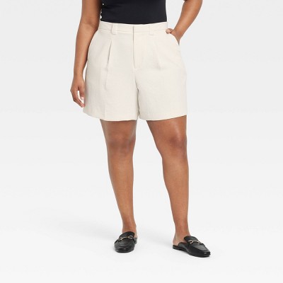 Women's Signature Crepe Bermuda Shorts - A New Day™