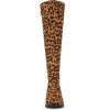 Allegra K Women's Halloween Side Zipper Chunky Heels Knee High Boots - 2 of 4