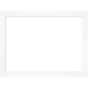 Amanti Art Cabinet White Narrow Framed Dry Erase Magnetic Board - 1 of 4
