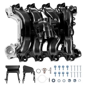 VEVOR Intake Manifold, with Gasket, Engine Intake Manifold Assembly Compatible with 2007-2008 Ford F-150 / E-150 / E-250, Black - 1 of 4