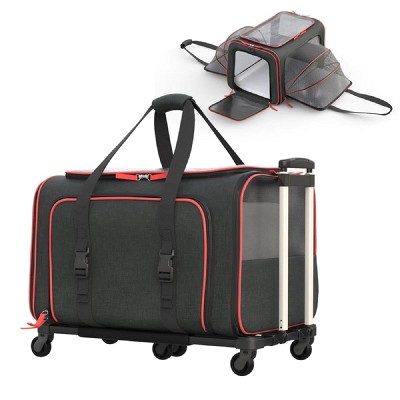 Expandable Wheeled Pet Carrier