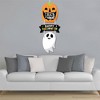 Big Dot of Happiness Jack-O'-Lantern Halloween - Hanging Porch Kids Halloween Party Outdoor Decorations - Front Door Decor - 3 Piece Sign - 3 of 4