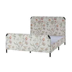 Quincy 2 Piece Transitional Bedroom Set with Bed Skirt and Metal Bed Frame|ARTFUL LIVING DESIGN - 1 of 4