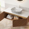 GDFStudio Cossitt 48" Modern Bathroom Vanity with Sintered Stone Countertop and Vessel Sink - 2 of 4