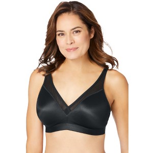 Catherines Women's Plus Size Simply Cool Wireless Bra - 1 of 4