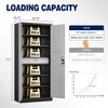 Mlezan Metal Garage Cabinet:Locking Doors,Drawers,Pegboard. 71" Heavy-Duty Steel Cabinet for Garage,Warehouse,or Basement Tool Storage. - 3 of 4
