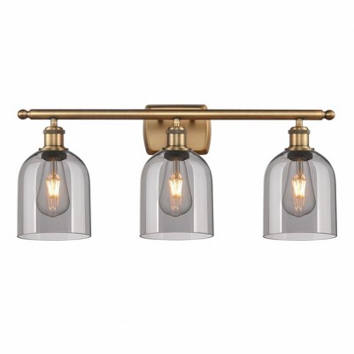 Bella - 3 Light Bath Vanity In Industrial Style-10.5 Inches Tall and 25.5 Inches Wide