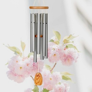 Woodstock Windchimes Woodstock Anniversary Chime, Wind Chimes For Outside, Wind Chimes For Garden, Patio, and Outdoor Decor, 27"L - 1 of 4