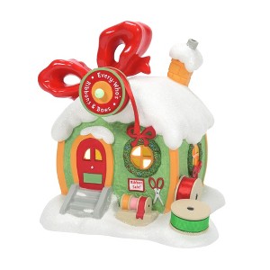 Department 56 Dept 56 Dr Seuss Grinch Every Who's Ribbon & Bows Christmas Building #6009728 - 1 of 2