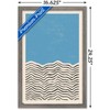 Trends International Geometric - Blue Framed Wall Poster Prints - image 3 of 4