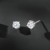 Ross-Simons 1.00 ct. t.w. Lab-Grown Diamond Stud Earrings in Sterling Silver - 4 of 4