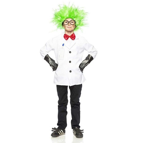 Seeing Red Mad Scientist Child Costume - Medium : Target