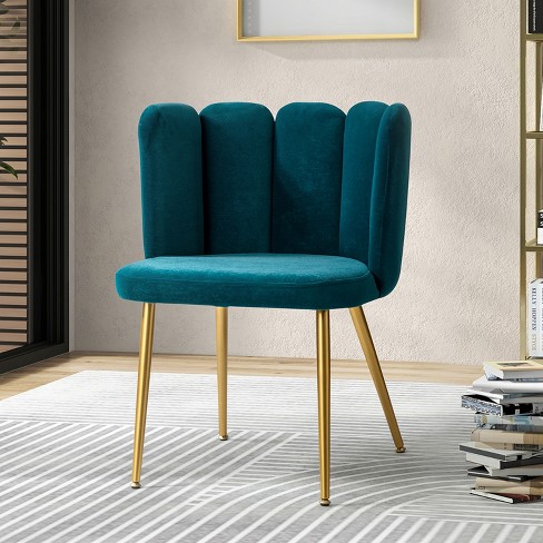 Teal vanity online stool