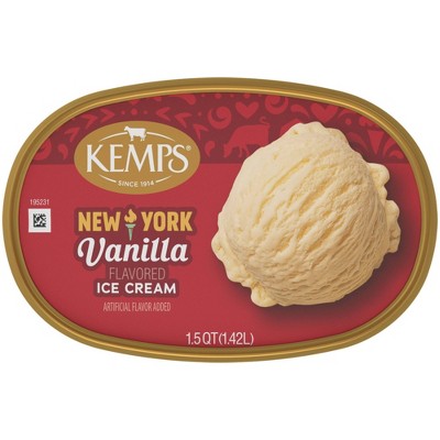 Kemps New York Vanilla Premium Ice Cream - 48oz