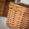 Sullivans 4.75" & 4" Woven Hurricane Candle Holders Set of 2 - 2 of 3