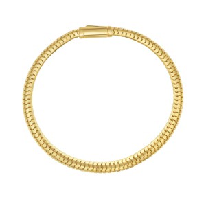 Unisex 14k Gold THICK 4.5mm Snake Chain Bracelet - 1 of 3