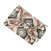 Unique Bargains Women's Printed Wide-side Knotted Headwrap Red Blue White Orange Pink 4 Pcs - 4 of 4