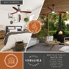 VAXCEL Curtiss 52-in. Contemporary Indoor Outdoor Propeller Ceiling Fan with Wood Blades, Integrated LED Light Kit and Remote - 4 of 4