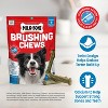 Milk-Bone Brushing Chews Daily Dental Fresh Mint Flavor Dog Treats - S/M - 19.6oz - 4 of 4