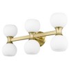Z-Lite Artemis 6 - Light Vanity in  Modern Gold - 2 of 4