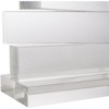Mark & Day Pui 23.5"H x 16"W x 9"D Modern Clear Table Lamps - 4 of 4