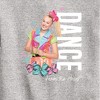 JoJo Siwa Dance From the Heart Graphic Long Sleeve Fleece Sweatshirt - Athletic Heather - 5T - 2 of 3