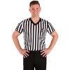 HalloweenCostumes.com WWE Men's Referee Shirt Costume. - 2 of 4