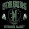 Mens Wednesday Gorgons Academy Crest T Shirt - 2 of 4