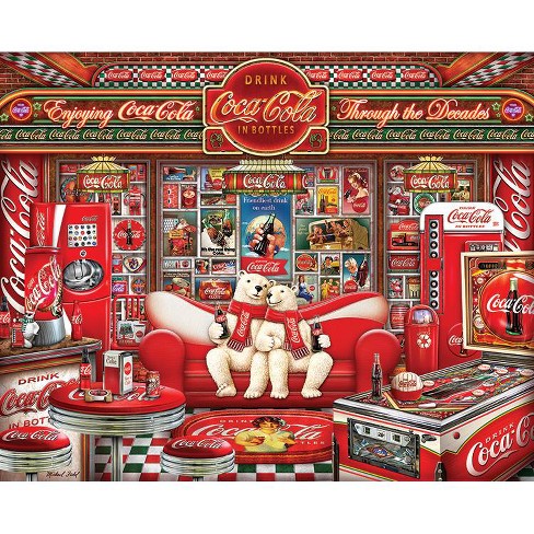 Coca-Cola Tin Signs 1000 Piece Jigsaw Puzzle