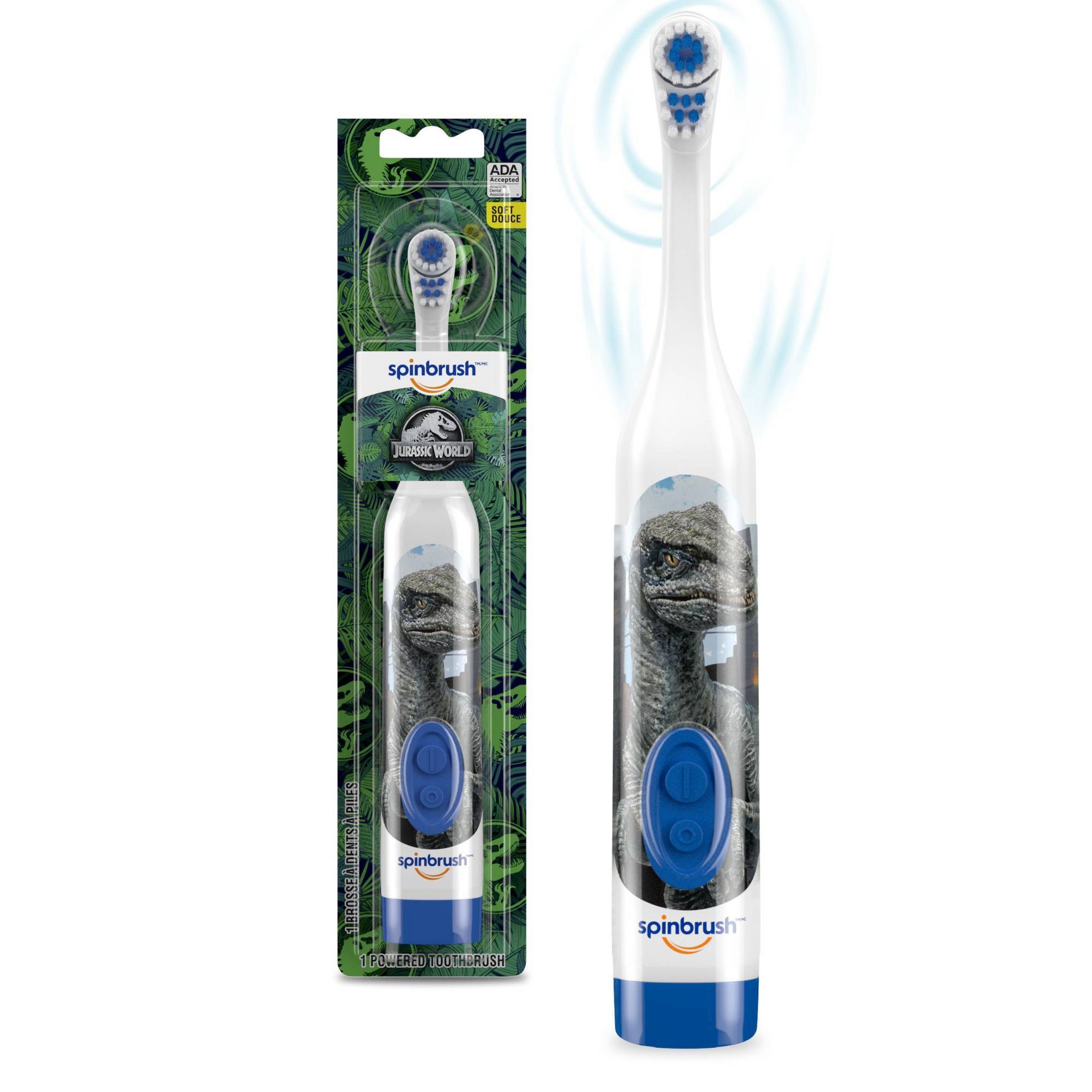 Spinbrush Kids Jurassic World Electric Toothbrush